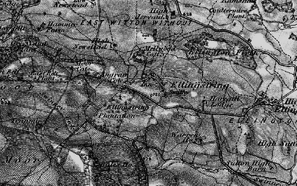 Old map of Ellingstring in 1897