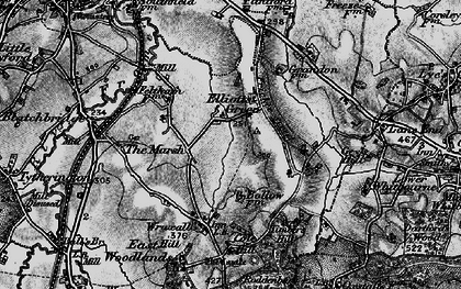 Old map of Elliots Green in 1898