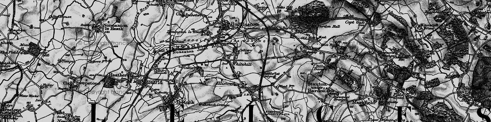 Old map of Ellistown in 1895