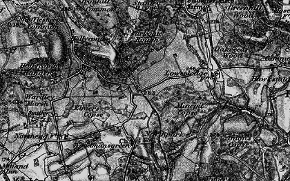 Old map of Elmers Marsh in 1895