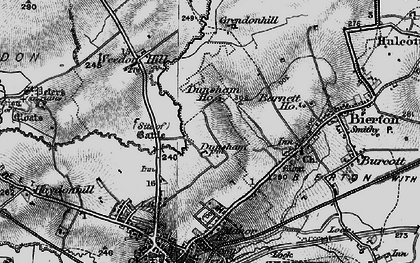 Old map of Elmhurst in 1896