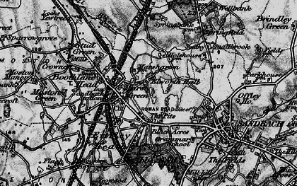 Old map of Elworth in 1897