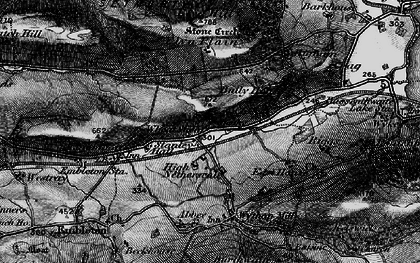 Old map of Embleton in 1897