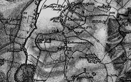 Old map of Emmaus Village Carlton in 1898
