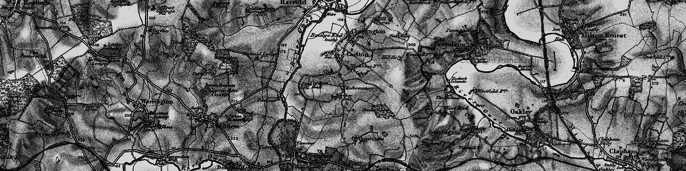 Old map of Emmaus Village Carlton in 1898