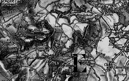 Old map of Empshott in 1895