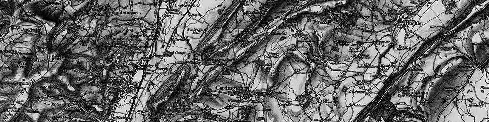 Old map of Yell Bank in 1899