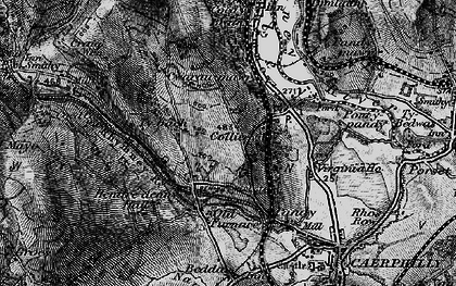 Old map of Energlyn in 1897