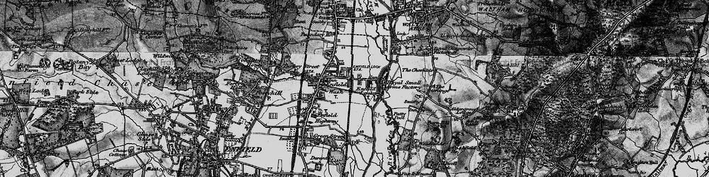 Old map of Enfield Island Village in 1896