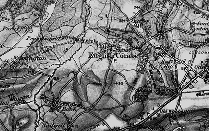 Old map of Englishcombe in 1898