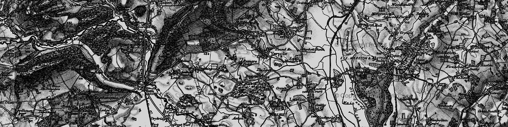 Old map of Enmore Field in 1899