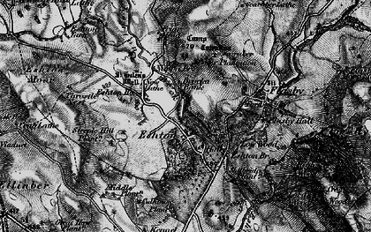 Old map of Eshton in 1898