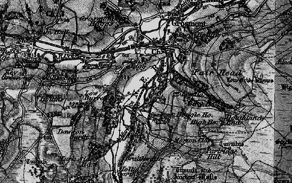Old map of Birch Ho in 1898