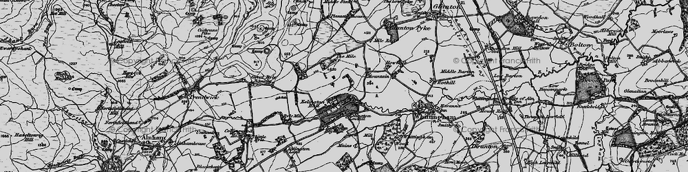 Old map of Eslington Park in 1897