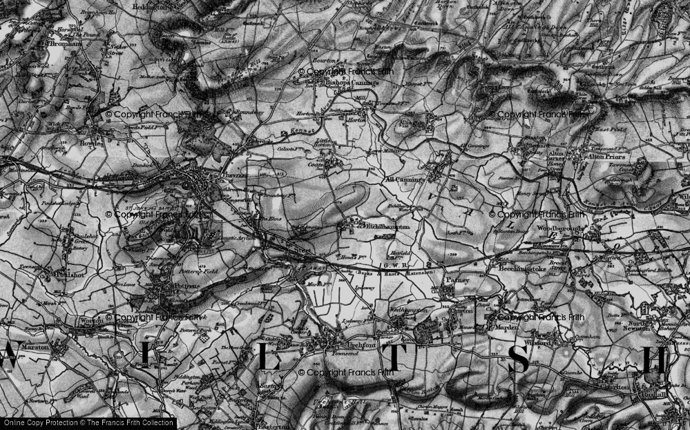 Old Maps of Etchilhampton, Wiltshire - Francis Frith