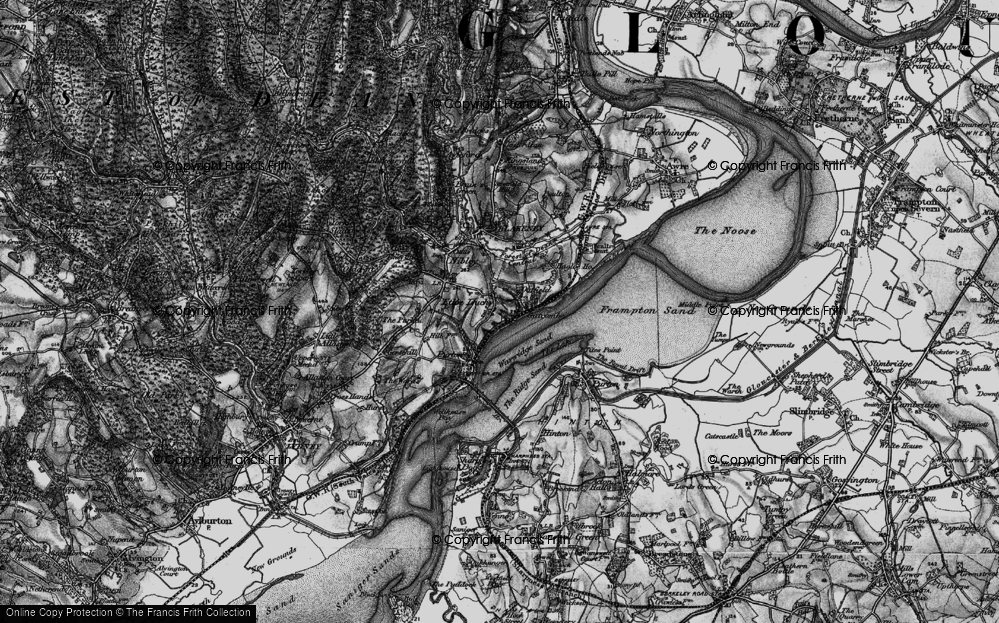 Old Map of Etloe, 1897 in 1897