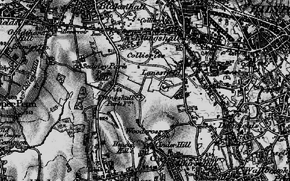 Old map of Ettingshall Park in 1899