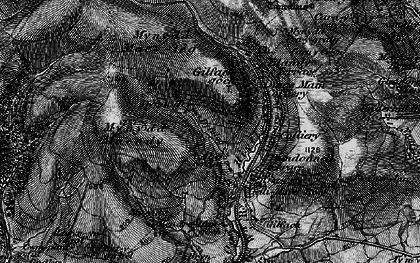 Old map of Evanstown in 1897