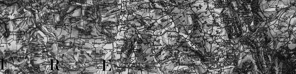 Old map of Ashen Coppice in 1898