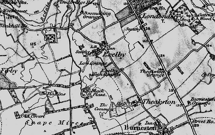 Old map of Bromaking Grange in 1897
