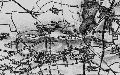 Old map of Eyewell in 1898