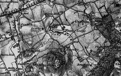 Old map of Faceby in 1898