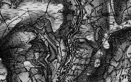 Old map of Britannia Quarries in 1896