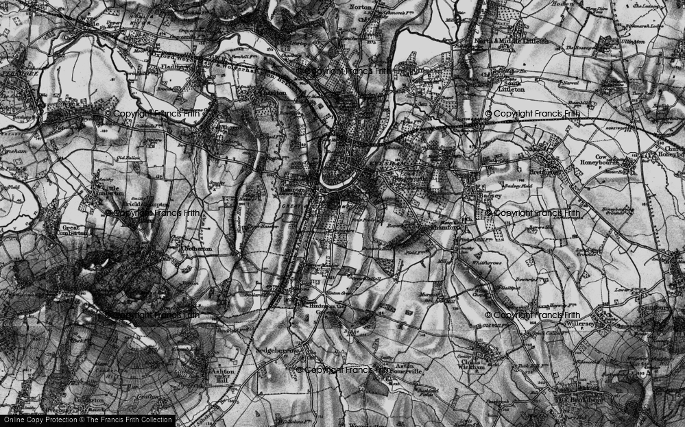 Old Map of Fairfield, 1898 in 1898