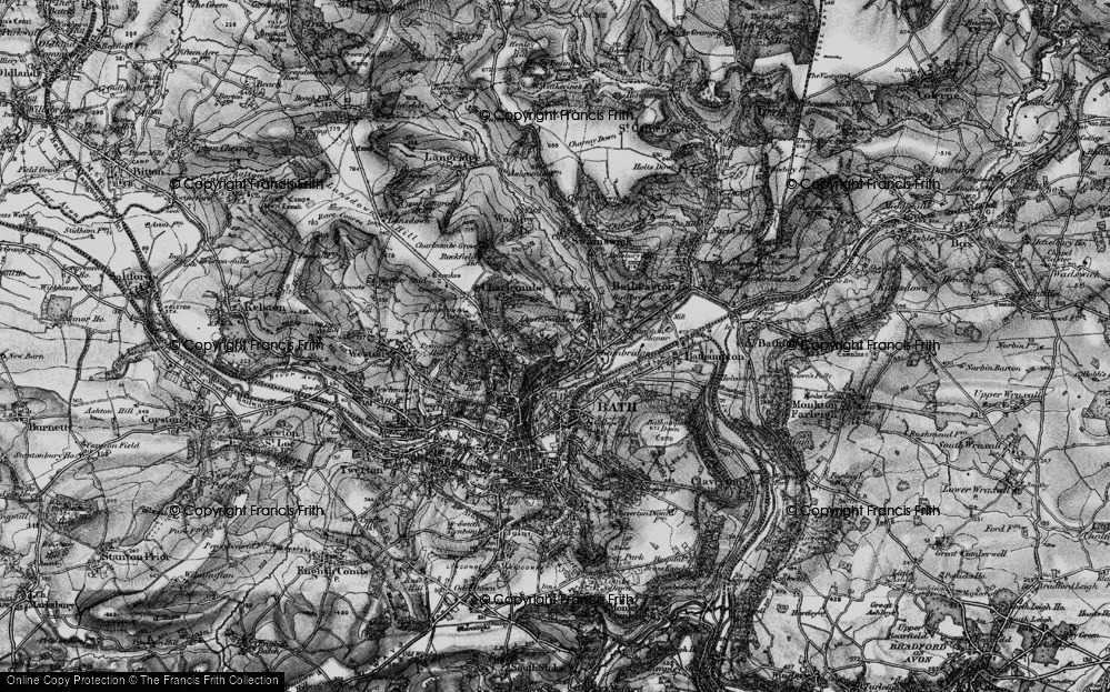 Old Map of Fairfield Park, 1898 in 1898