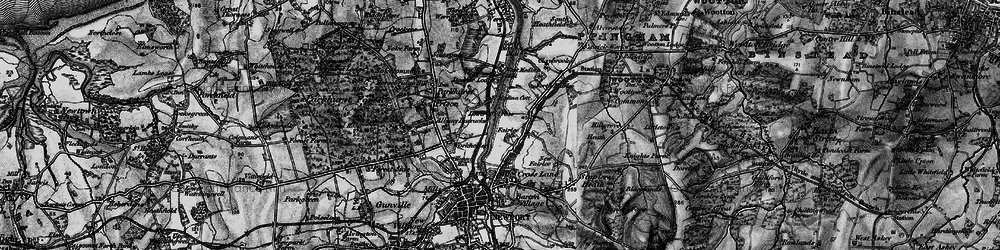 Old map of Fairlee in 1895