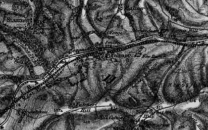 Old map of Falmer in 1895