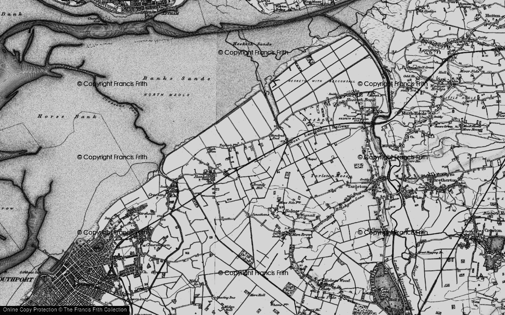 Old Map of Far Banks, 1896 in 1896