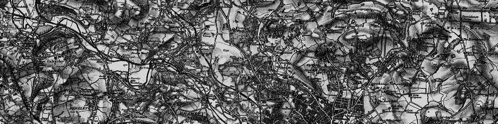 Old map of Far Headingley in 1898