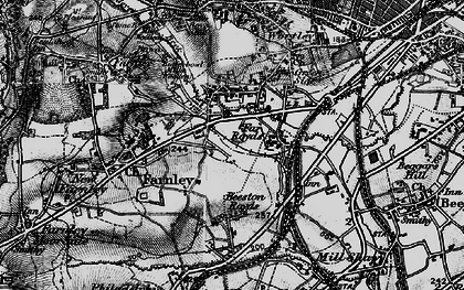 Old map of Far Royds in 1896