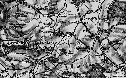 Old map of Farewell in 1898