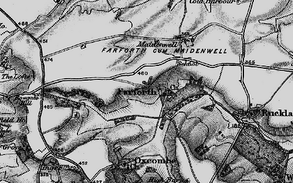 Old map of Farforth in 1899