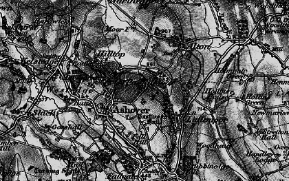 Old map of Farhill in 1896
