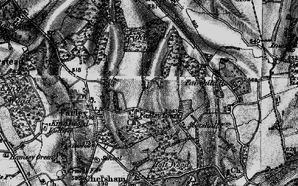 Old map of Farleigh Court in 1895