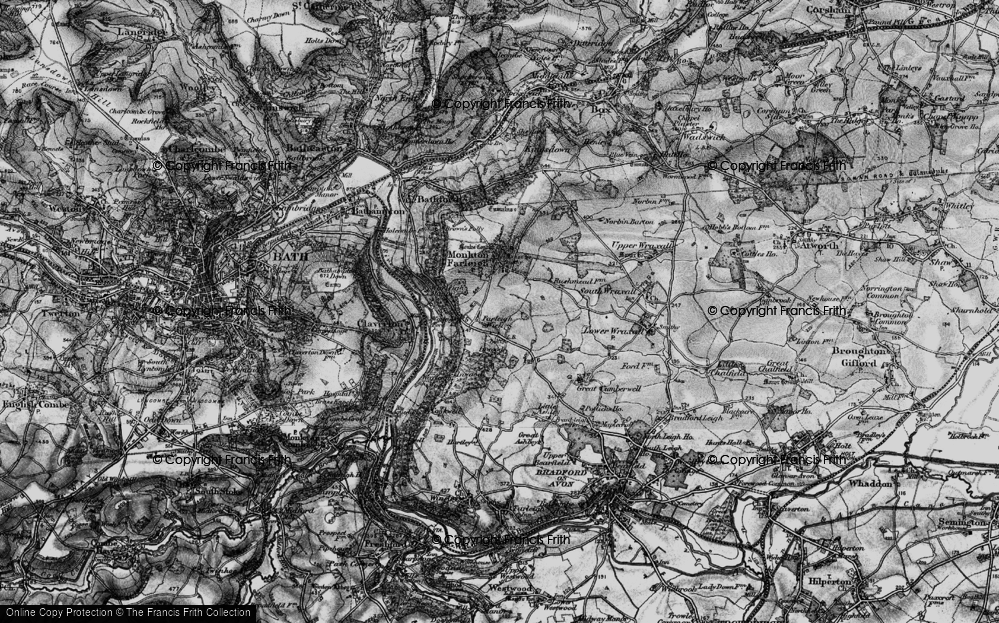 Old Map of Farleigh Wick, 1898 in 1898