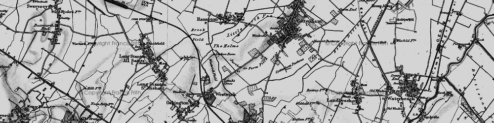 Old map of Farm in 1898