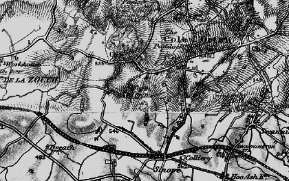 Old map of Farm Town in 1895