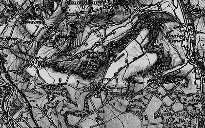 Old map of Farnley Bank in 1896