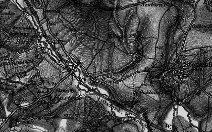 Old map of Fawler in 1896