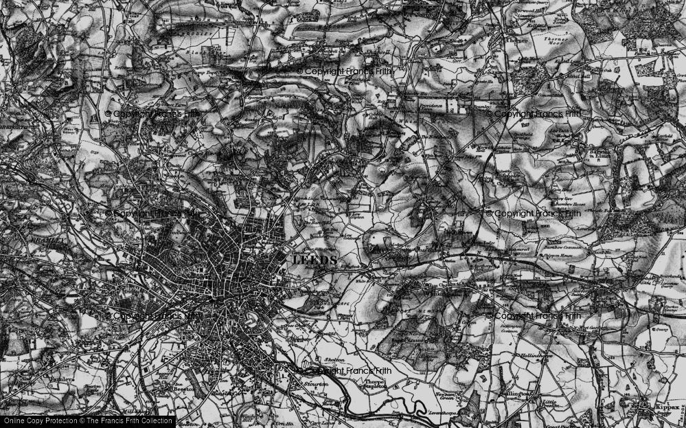 Old Map of Fearnville, 1898 in 1898