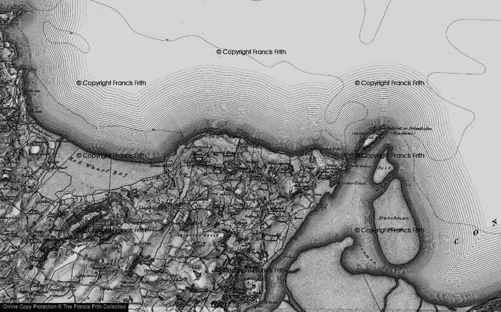 Old Map of Fedw Fawr, 1899 in 1899