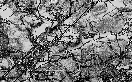 Old map of Feering in 1896