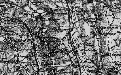 Old map of Fegg Hayes in 1897