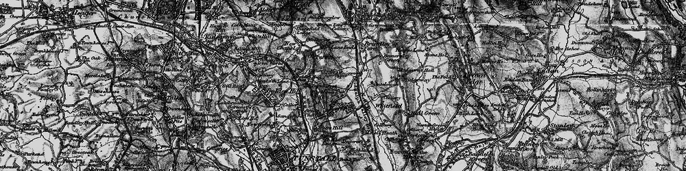 Old map of Fegg Hayes in 1897