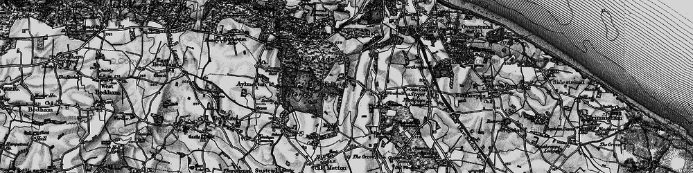 Old map of Felbrigg in 1899