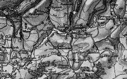 Old map of Felindre in 1897